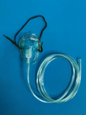 CE ISO Certified Disposable Medical Pvc Oxygen Mask With Tubing