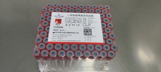 Vacutainer Blood Collection Tubes  Lab Vacuum Collecting Tube for Lab Test Tubes Pet Animals Veterinary 100 Pcs Wrap Packaging