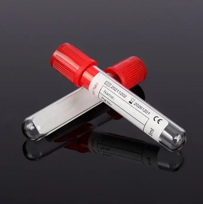 メディカル病院血清 1-10ml ガラスPET血液検査 赤 吸血器 吸血器 添加物なしのチューブ