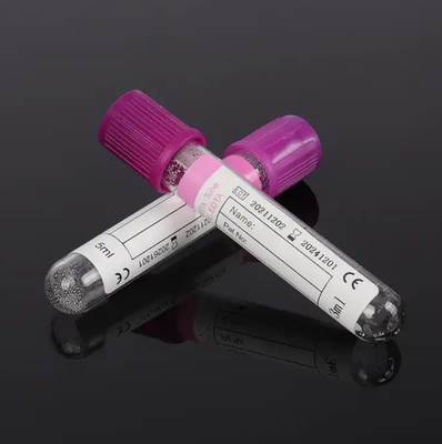 病院用医療用品 真空血液採取管 EDTA K3 EDTA K2 パープルチューブ 抽出量 1-10ml