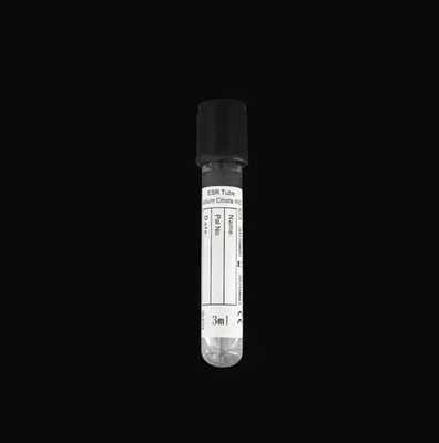 医療用品 ガラスとペット 黒 ESR 真空血液採集管