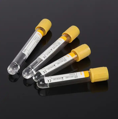 血清分離ガラスチューブ 血栓活性化器と惰性ゲル分離器13*75mm