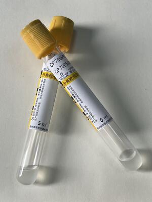 血清分離チューブ (SST) 血栓活性化器とジェルバリア